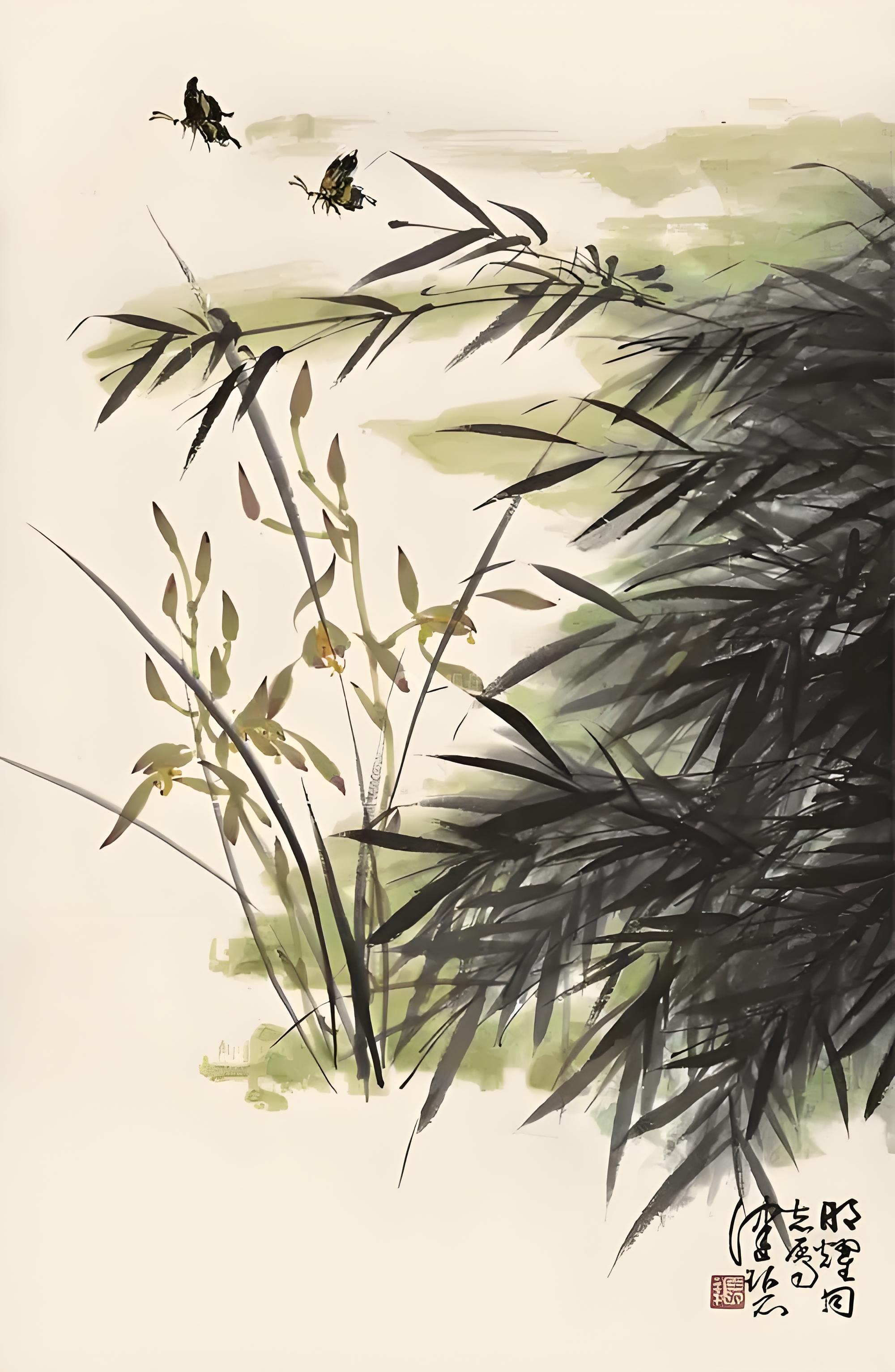 蝶恋花9159 陈佩秋