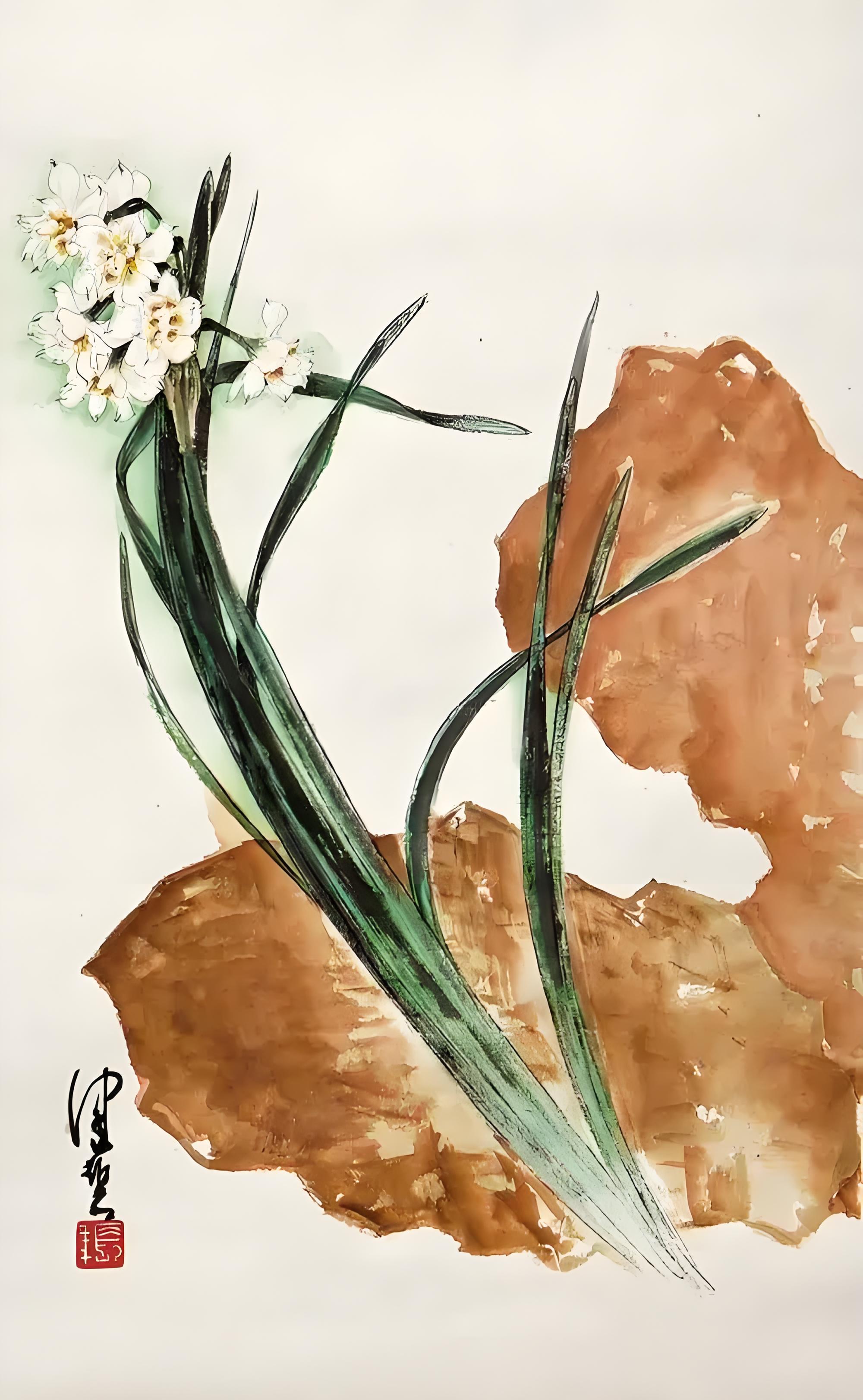 水仙9160 陈佩秋